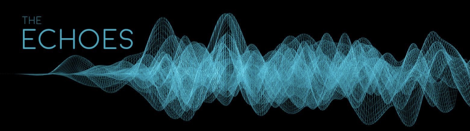 The Echoes logo waveform